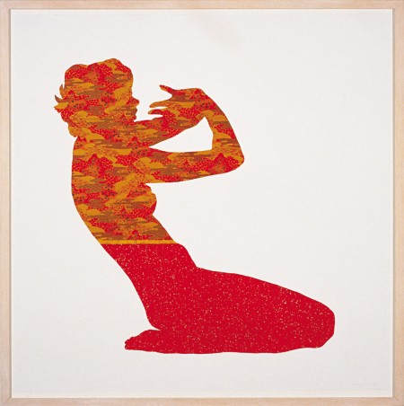 Figure Study (Red), 2000 by John Young