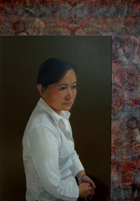 Portrait of Ziyin Wang-Gantner, 2006 by John Young